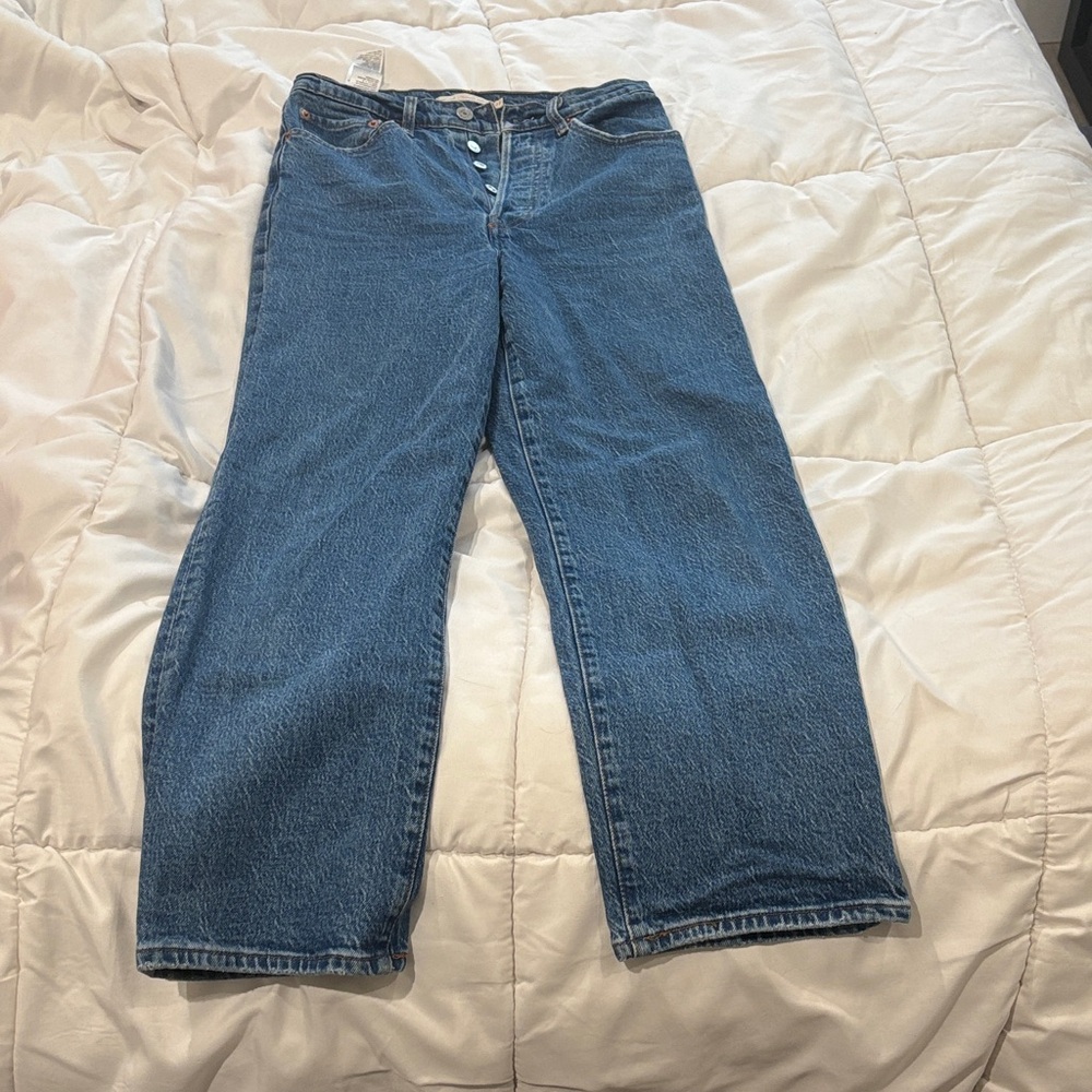 Levi’s 501 Ribcage Straight Ankle